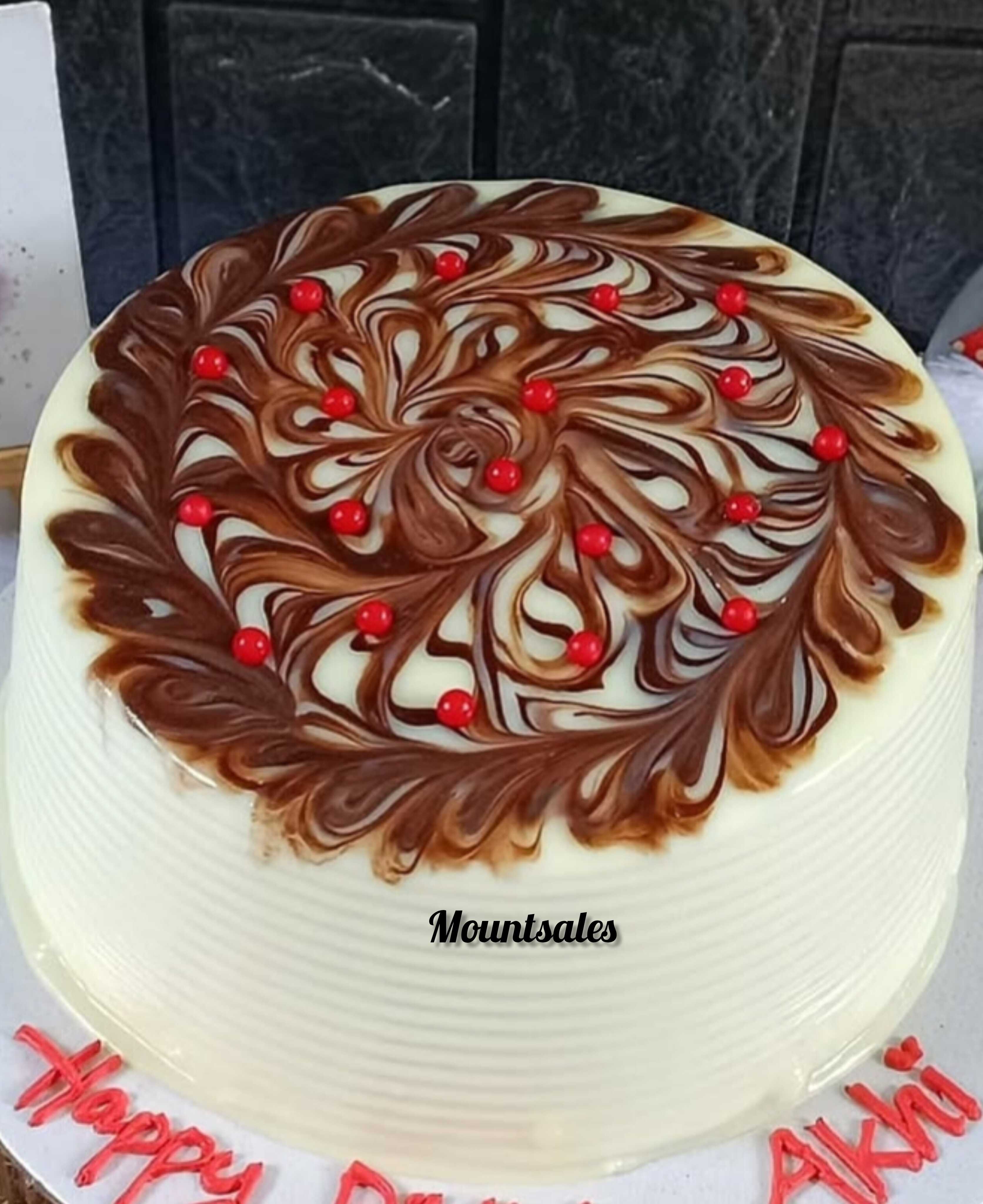 Premium RED N White Velvet Cake